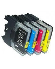 18ML Brother Compatible LC61C LC980C LC1100C ALTA CAPACITA 18ML Brother Compatible LC61C LC980C LC1100C ALTA CAPACITA