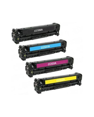 Yellow universal HP CC532A/CE412A/CF382A Canon 718Y-2.8K Yellow universal HP CC532A/CE412A/CF382A Canon 718Y-2.8K