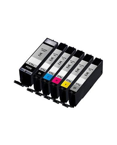 10.8ML With chip Canon MG5700,MG6800,MG7700CLI-571YXL
