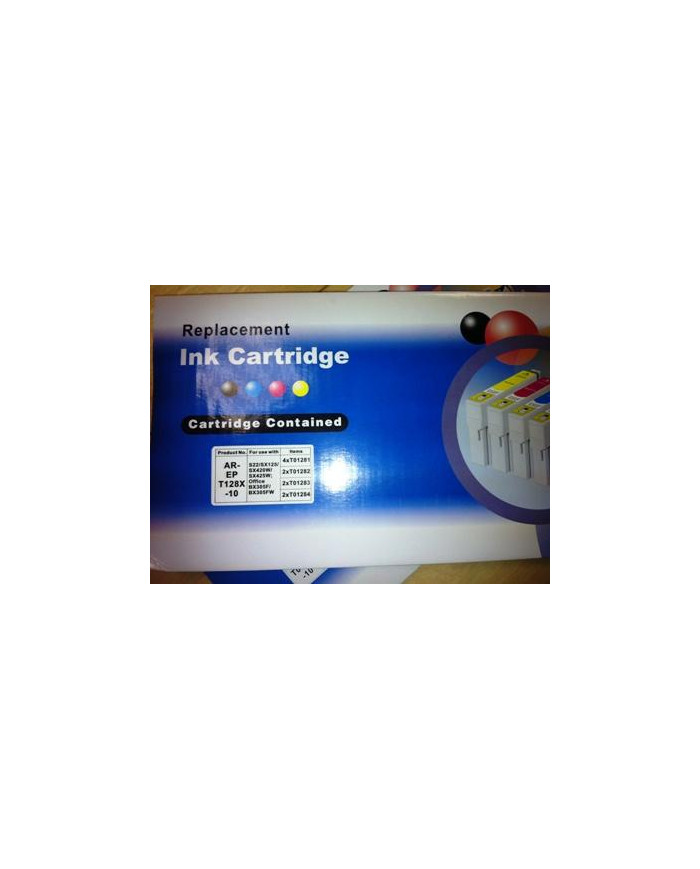 10 Cartucce Compatibili T1281-1282-1283-1284 (4xBk+6 color)