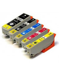 15ML Black Com Epson XP600,XP605,XP700,XP80026XL