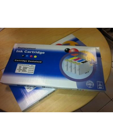 10 Cartucce Com T01631-1632-1633-1634 (4x black+6 color)