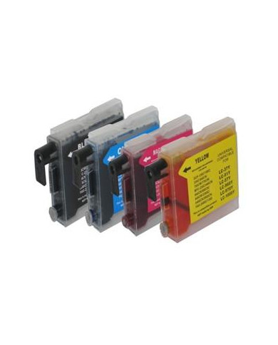 28ML Brother Comp LC51 LC970 LC1000 Magente Alta Capacit 28ML Brother Comp LC51 LC970 LC1000 Magente Alta Capacit
