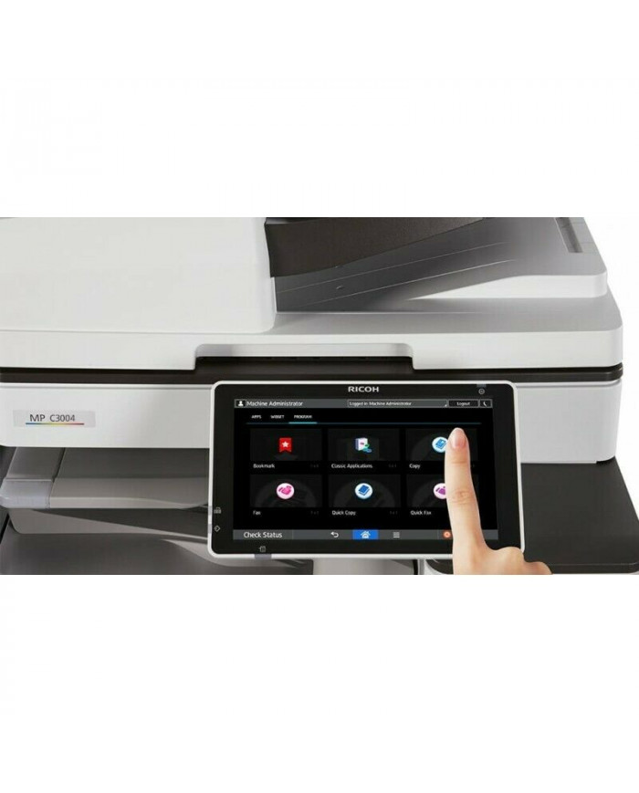 Ricoh MP C3004 stampante multifunzione colore pinzatrice rete a3 rigenerata Ricoh MP C3004 stampante multifunzione colore pinzatrice rete a3 rigenerata