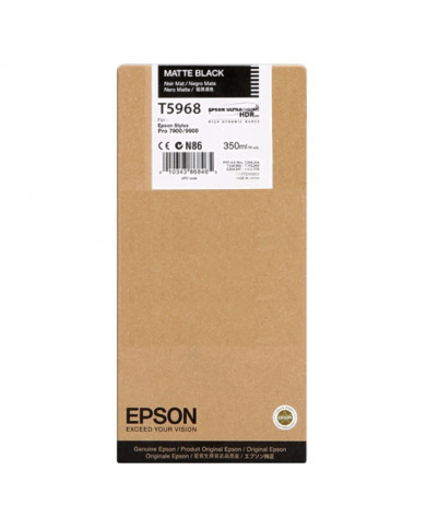 Cartuccia inchiostro originale Epson T5968 C13T596800 nero matte Stylus Pro 7700 Cartuccia inchiostro originale Epson T5968 C13T596800 nero matte Stylus Pro 7700