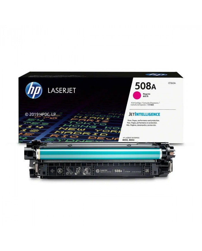 Cartuccia inchiostro originale Hp Enterprise CF363A 508A magenta M552 M553 M557
