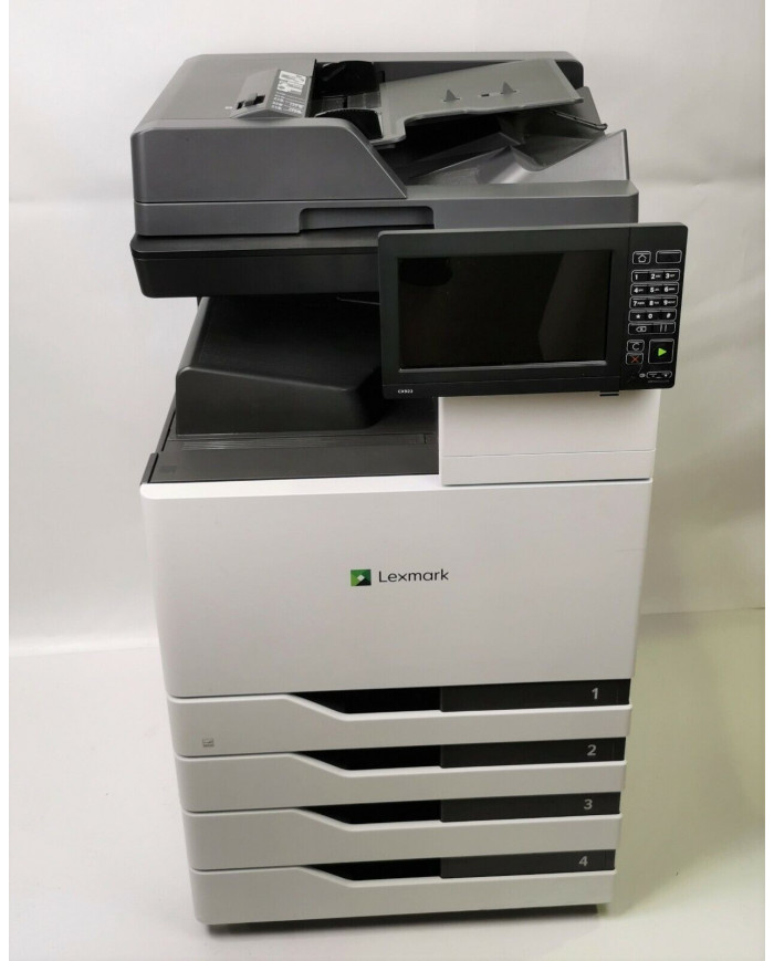 Lexmark CX922de stampante multifunzione laser colori rete duplex A3 Lexmark CX922de stampante multifunzione laser colori rete duplex A3