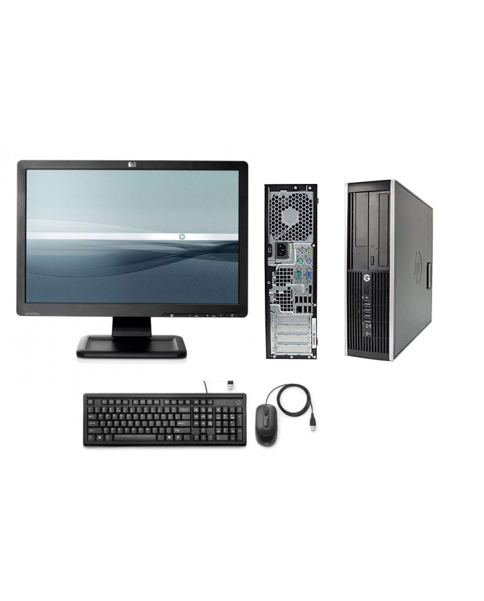 Postazione completa HP Compaq Pro 6305 240gb sdd + 320 gb pollici windows 10