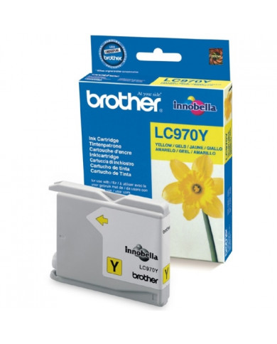 Cartuccia Originale Brother LC970Y giallo nuovo Cartuccia Originale Brother LC970Y giallo nuovo