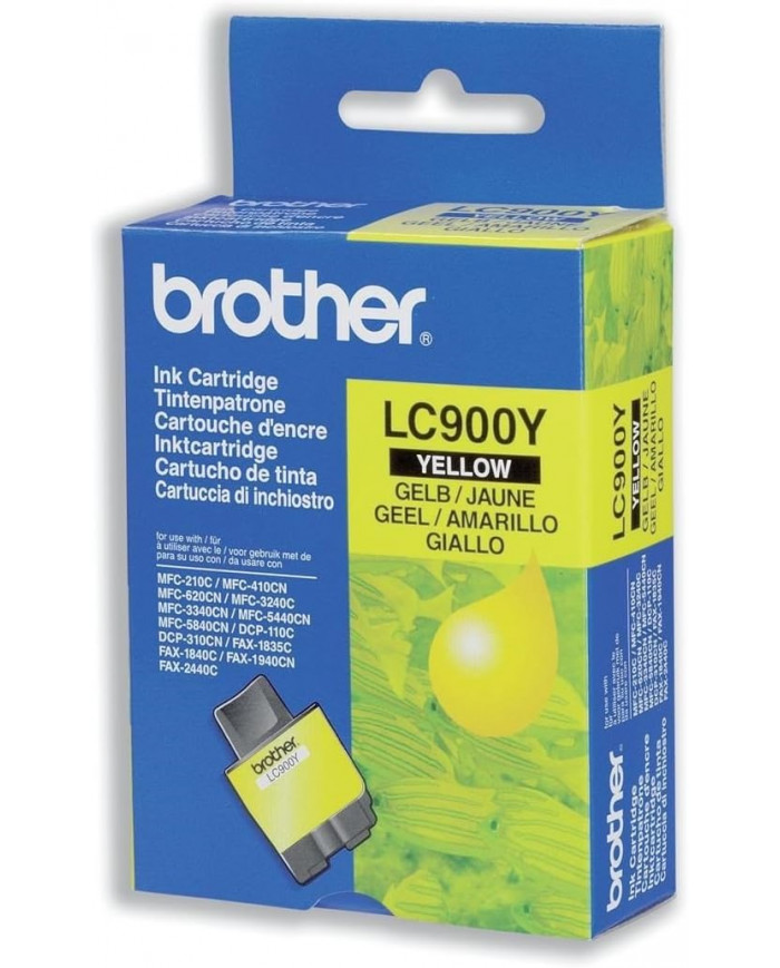 Cartuccia Originale Brother LC900Y giallo Cartuccia Originale Brother LC900Y giallo