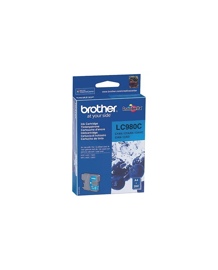Cartuccia Originale Brother LC980C ciano KB0443001 nuovo Cartuccia Originale Brother LC980C ciano KB0443001 nuovo