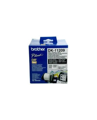 Etichette originali Brother QL500 QL550 DK11209 nuovo Etichette originali Brother QL500 QL550 DK11209 nuovo