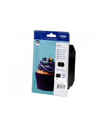 Cartuccia originale Brother LC123 KB0507001 nero nuovo Cartuccia originale Brother LC123 KB0507001 nero nuovo