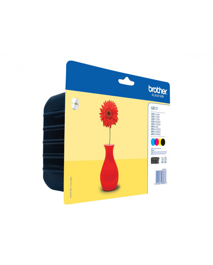 Cartuccia Originale Brother multipack LC121 colore KB0552001 Cartuccia Originale Brother multipack LC121 colore KB0552001