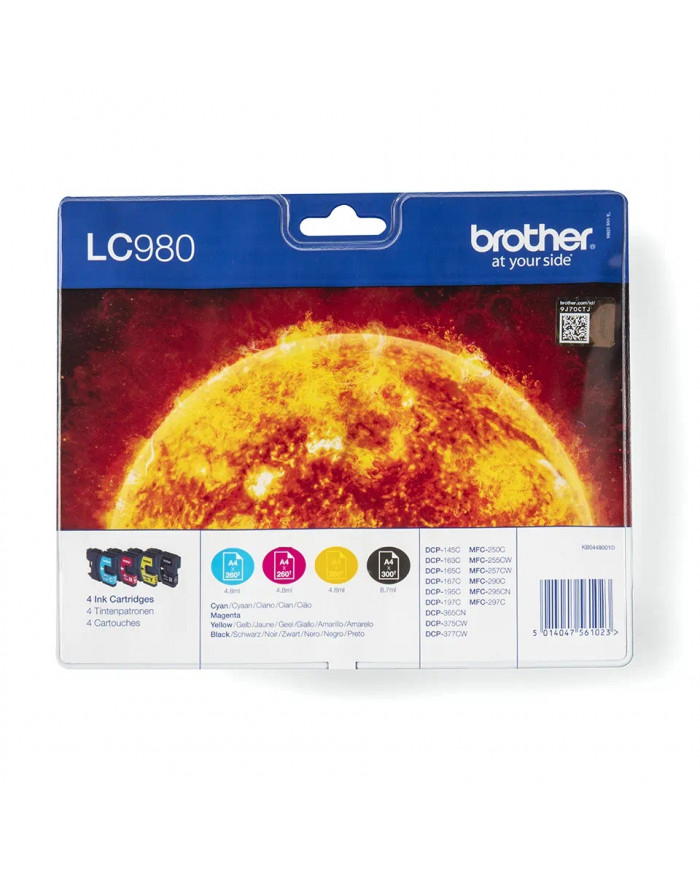 Cartuccia Originale Brother multipack LC980 colore KB0448001