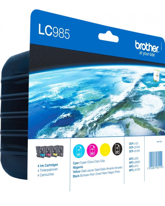 Cartuccia Originale Brother multipack LC-985 colore KB0473001