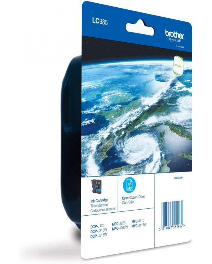 Cartuccia Originale Brother LC-985c ciano kb0468001