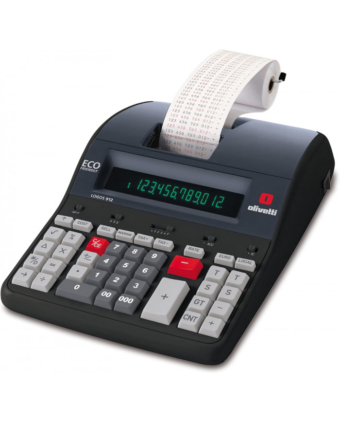 Calcolatrice Originale Olivetti 912 Logos - usata