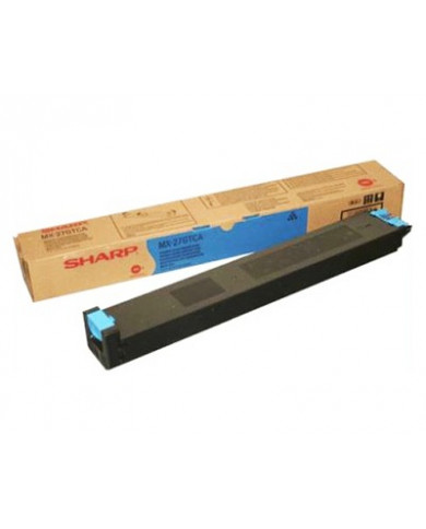 Cartuccia toner originale Sharp MX27GTCA ciano MX-2300N MX-2700N Cartuccia toner originale Sharp MX27GTCA ciano MX-2300N MX-2700N