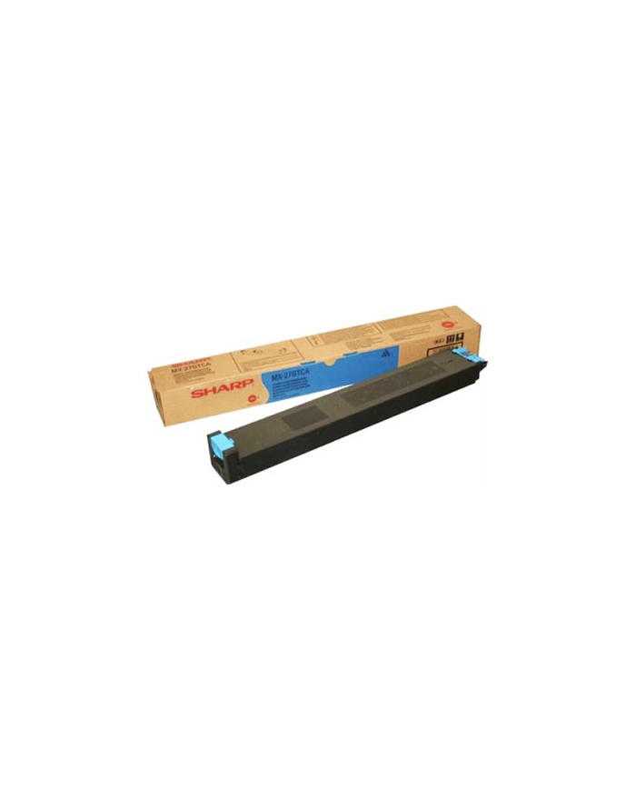 Cartuccia toner originale Sharp MX27GTCA ciano MX-2300N MX-2700N Cartuccia toner originale Sharp MX27GTCA ciano MX-2300N MX-2700N