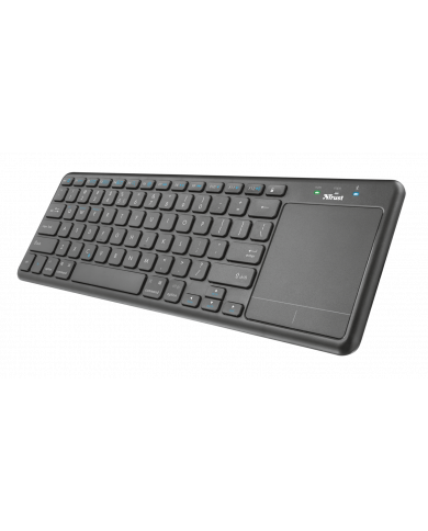 Tastiera trust multimediale Bluetooth con touchpad XL wireless - nuova