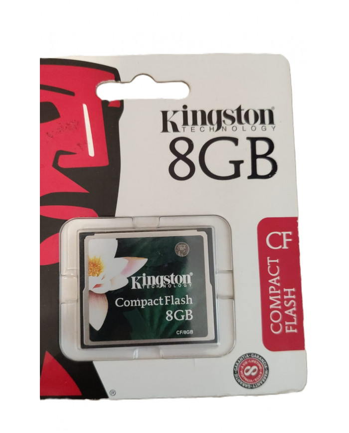 Kingston 8GB scheda di memoria Compact Flash Kingston 8GB scheda di memoria Compact Flash