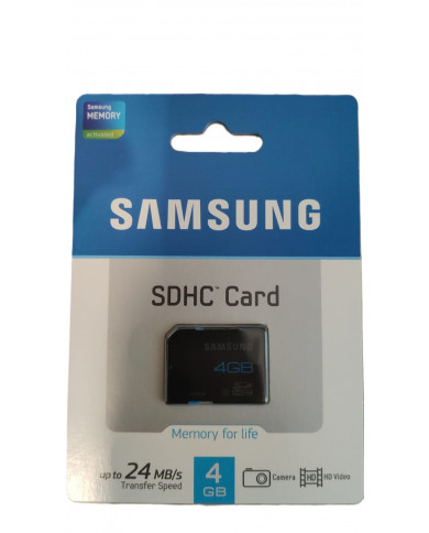 Samsung 4GB scheda memoria SD Classe 4 sdhc 24MB/s
