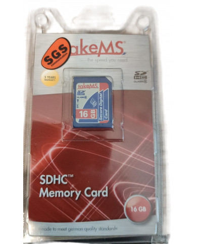 TakeMS 16GB scheda memoria SD Classe 6 sdhc