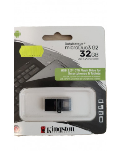 Kingston Datatraveler 32GB microdue3 G2 pendrive 3.2 flashdrive usb