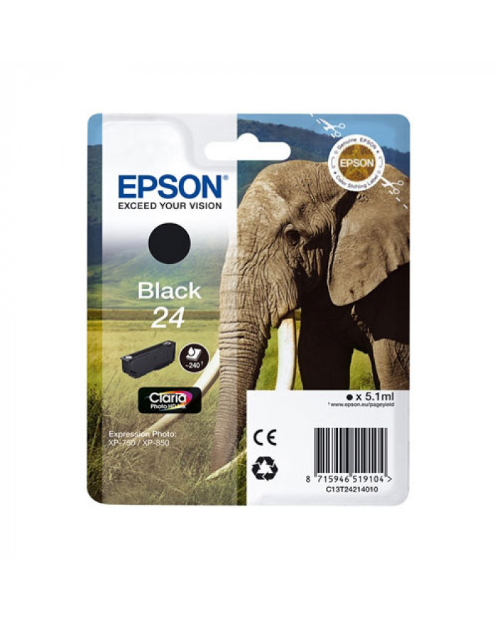 Cartuccia Originale Epson T2421 C13T24214020 nero