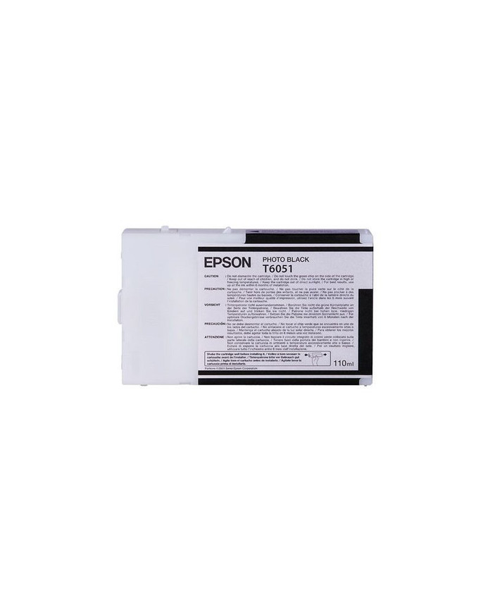 Cartuccia Originale Epson T6051 nero photo C13T605100 Cartuccia Originale Epson T6051 nero photo C13T605100