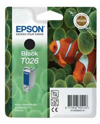 Cartuccia Originale Epson T026 nero Cartuccia Originale Epson T026 nero