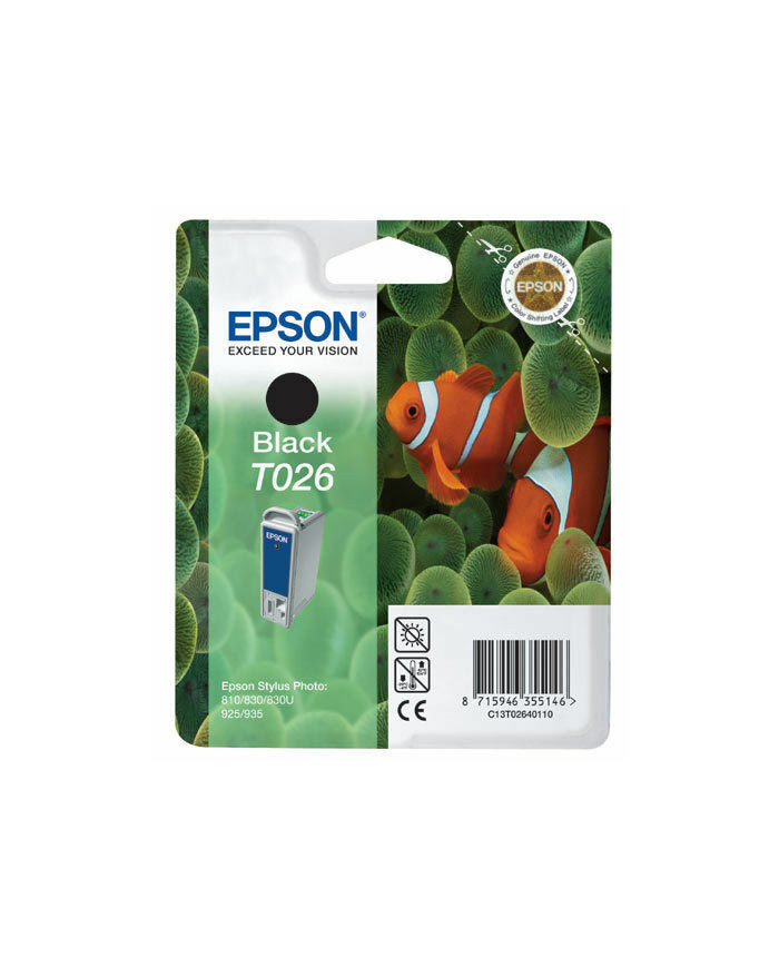 Cartuccia Originale Epson T026 nero