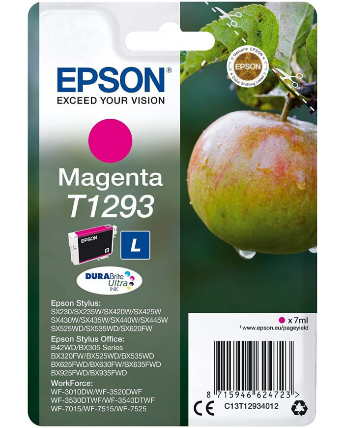 Cartuccia Originale Epson T1293 magenta per Epson Stylus nuovo