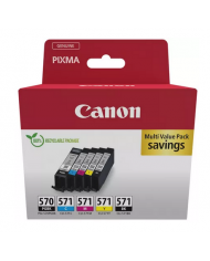 Multipack Cartuccia Originale Canon B53055504A 571 PIXMA nuovo Multipack Cartuccia Originale Canon B53055504A 571 PIXMA nuovo