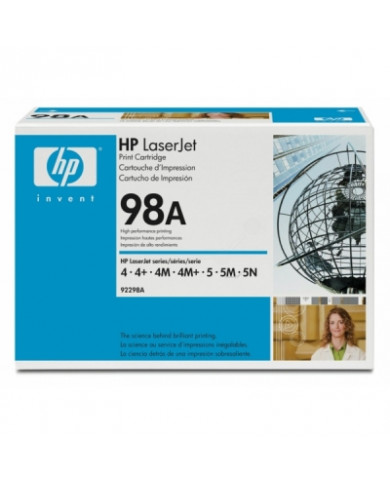 Cartuccia toner originale HP laserjet 98A 92298A nero nuovo Cartuccia toner originale HP laserjet 98A 92298A nero nuovo
