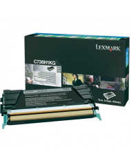 Cartuccia toner originale Lexmark C736H1KG nero C736DN C736DTN C736N X736de X738de X738dte