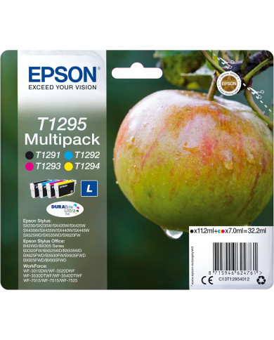 Cartuccia Originale Epson Multipack T1295 C13T12954022 per epson SX230 sx235 sx425