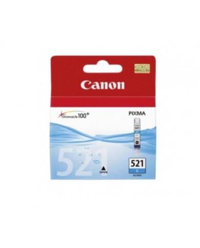 Cartuccia Originale Canon Serie 521 CLI521 ciano nuovo