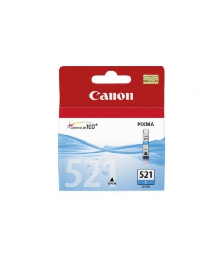 Cartuccia Originale Canon Serie 521 CLI521 ciano nuovo
