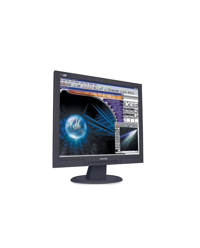 Monitor Schermo Philips 170S7 17 pollici 1280x1024 Vga DVI usato Monitor Schermo Philips 170S7 17 pollici 1280x1024 Vga DVI usato