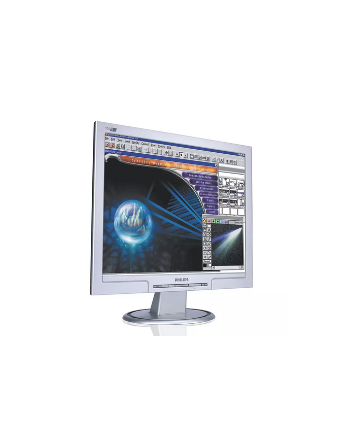 Monitor Schermo Philips 170S7 17 pollici 1280x1024 Vga DVI usato Monitor Schermo Philips 170S7 17 pollici 1280x1024 Vga DVI usato