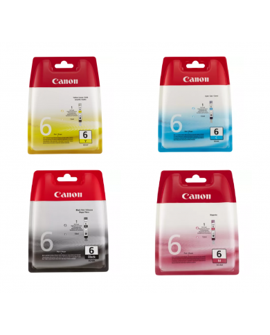Kit Cartuccia Originale Canon BCI6BK BCI6C BCI6M BCI6Y nuovo Kit Cartuccia Originale Canon BCI6BK BCI6C BCI6M BCI6Y nuovo