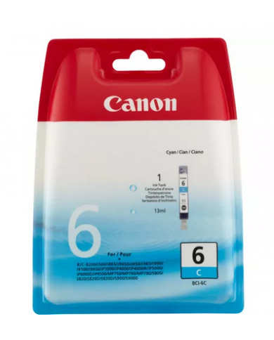 Cartuccia Originale Canon BCI6C ciano Cartuccia Originale Canon BCI6C ciano