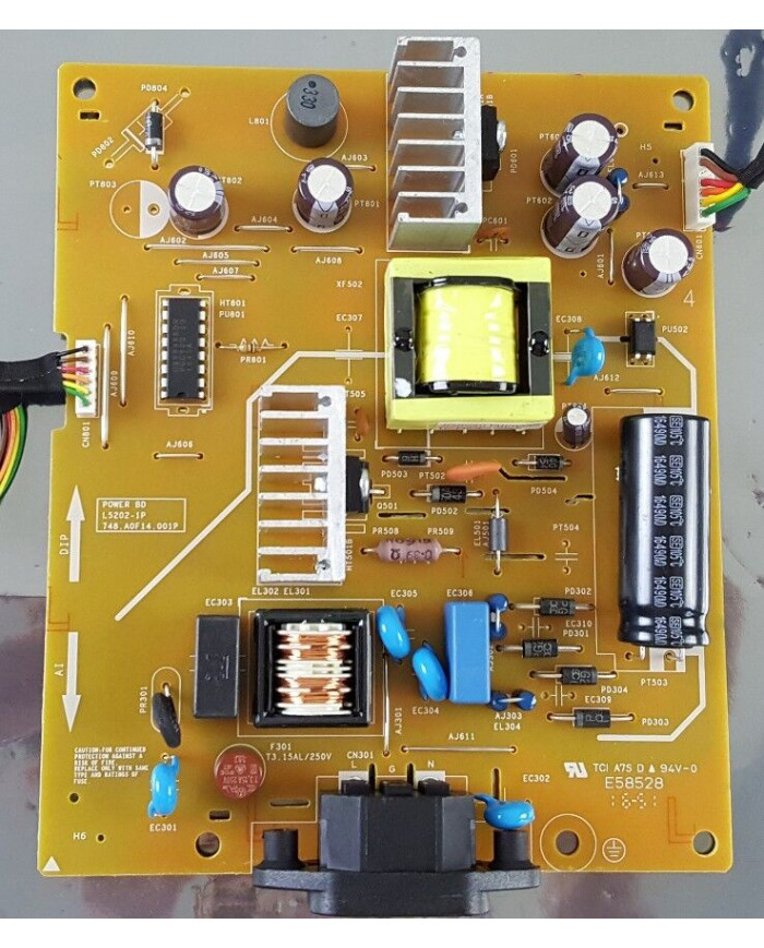 Scheda di alimentazione L5202-1P monitor Dell P2418ht usata