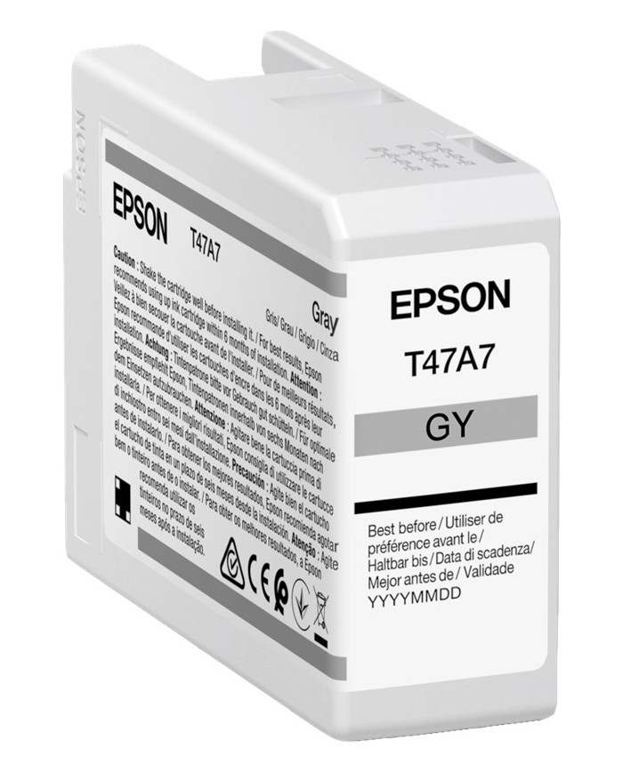 Cartuccia Originale epson surecolor SC-P900 SC-P906 gray T47A7 C13T47A700 Cartuccia Originale epson surecolor SC-P900 SC-P906 gray T47A7 C13T47A700
