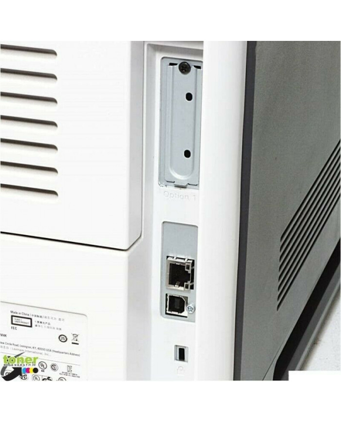 Stampante laser Lexmark MS811N bianco nero usb rete 88000 stampe rigenerata Stampante laser Lexmark MS811N bianco nero usb rete 88000 stampe rigenerata