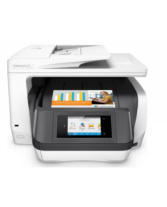 Stampante multifunzione Hp Officejet Pro 8730 inkjet colori - usata Stampante multifunzione Hp Officejet Pro 8730 inkjet colori - usata