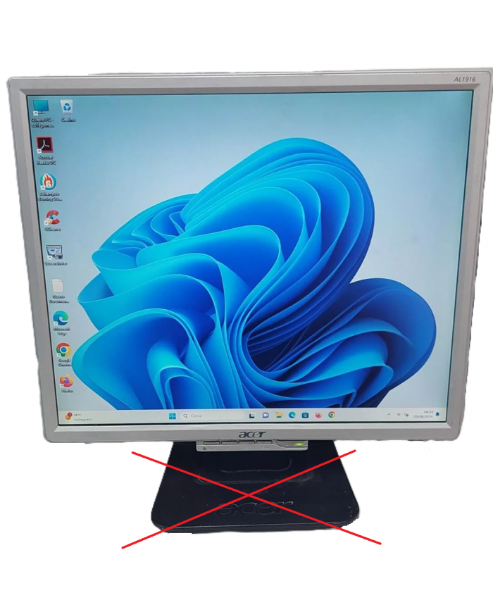 Monitor Schermo Acer AL1916 19" pollici VGA 1280x1024 4:3 Monitor Schermo Acer AL1916 19" pollici VGA 1280x1024 4:3