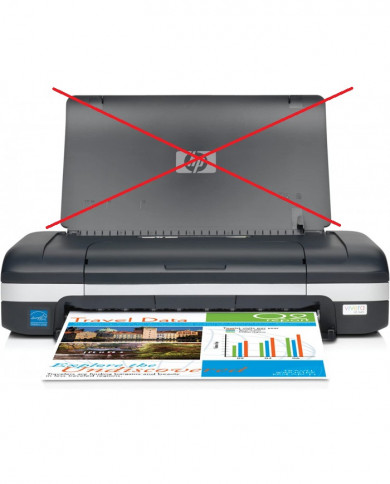 Stampante portatile inkjet colori Hp Officejet H470 Usb A4 - no cartucce